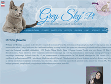 Tablet Screenshot of greysky.pl
